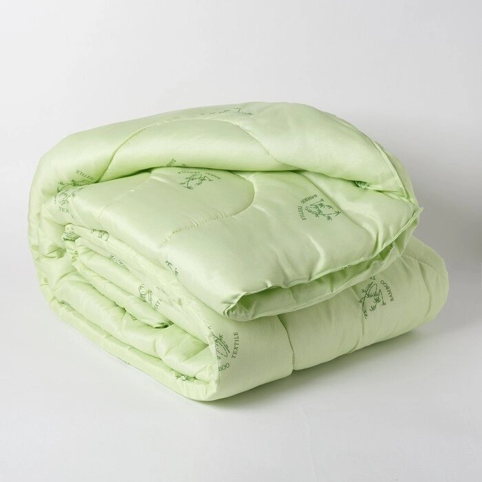 Одеяло Эконом Бамбук 140х205 см, полиэфирное волокно, 300гр/м, пэ 100% от компании Интернет-гипермаркет «MOLL» - фото 1