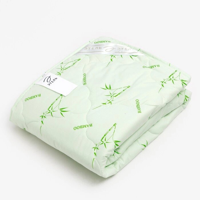 Одеяло "Этель" Бамбук 110*140 см, тик, 300 гр/м2 от компании Интернет-гипермаркет «MOLL» - фото 1