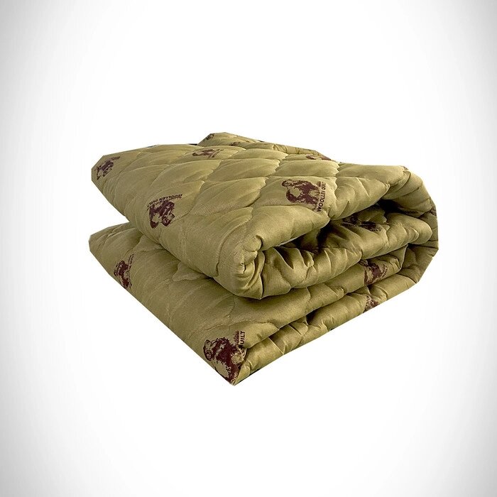 Одеяло Овечья шерсть 172х205 см 150 гр, пэ, конверт от компании Интернет-гипермаркет «MOLL» - фото 1