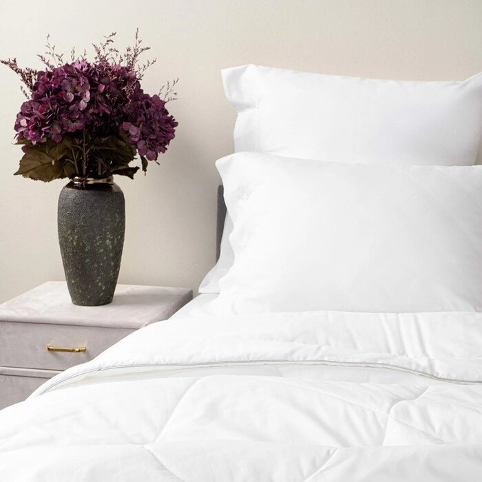 Одеяло, размер 220х240 см, цвет белый от компании Интернет-гипермаркет «MOLL» - фото 1