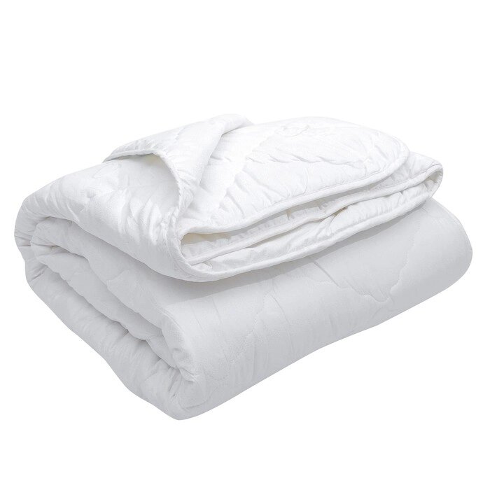 Одеяло стандартное 172х205 см, иск. лебяжий пух, ткань глосс-сатин, п/э 100% от компании Интернет-гипермаркет «MOLL» - фото 1