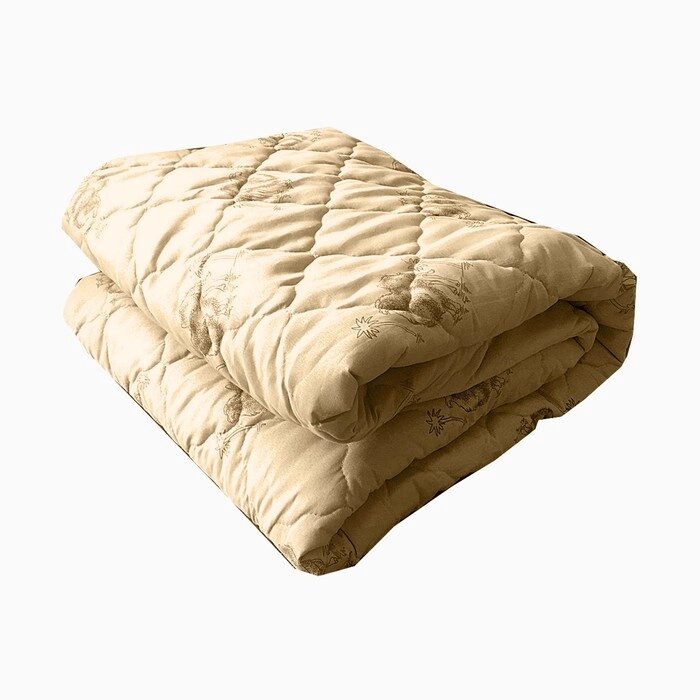 Одеяло Верблюжья шерсть 140х205 см 150 гр, пэ, конверт от компании Интернет-гипермаркет «MOLL» - фото 1