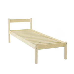 Односпальная кровать "Т1", 70 160 см, цвет сосна