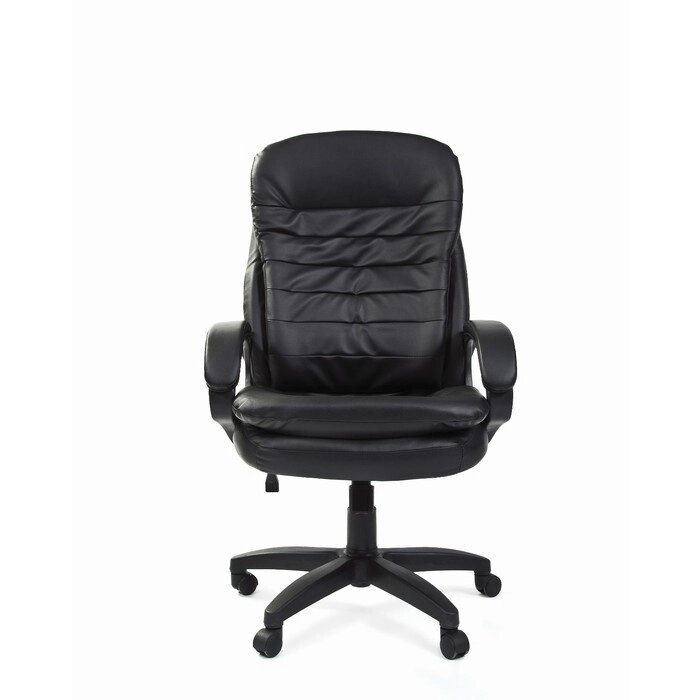 Офисное кресло Chairman 795 LT, экокожа, чёрный от компании Интернет-гипермаркет «MOLL» - фото 1