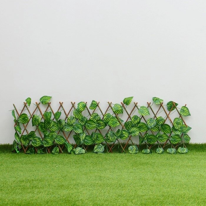 Ограждение декоративное, 110  40 см, "Лист осины", Greengo от компании Интернет-гипермаркет «MOLL» - фото 1