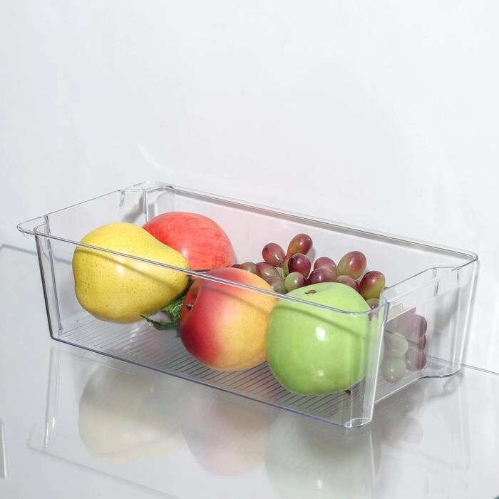 Органайзер для холодильника, 31169 см, цвет прозрачный от компании Интернет-гипермаркет «MOLL» - фото 1