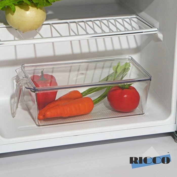 Органайзер для холодильника с крышкой и ручкой, 3214,510 см от компании Интернет-гипермаркет «MOLL» - фото 1