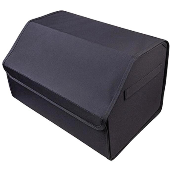 Органайзер кофр в багажник Skyway PRACTICE 49х30х30 см брезент, черный от компании Интернет-гипермаркет «MOLL» - фото 1