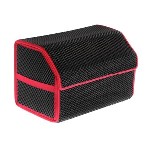 Органайзер-саквояж в багажник автомобиля, из EVA-материала, 50 см, красный кант