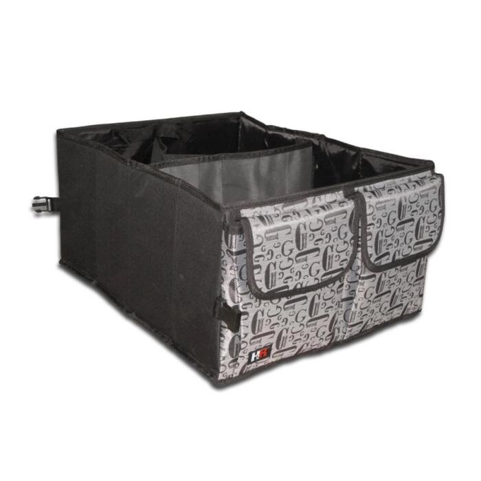 Органайзер в багажник BOX L, Черно-серый YF-0539 от компании Интернет-гипермаркет «MOLL» - фото 1