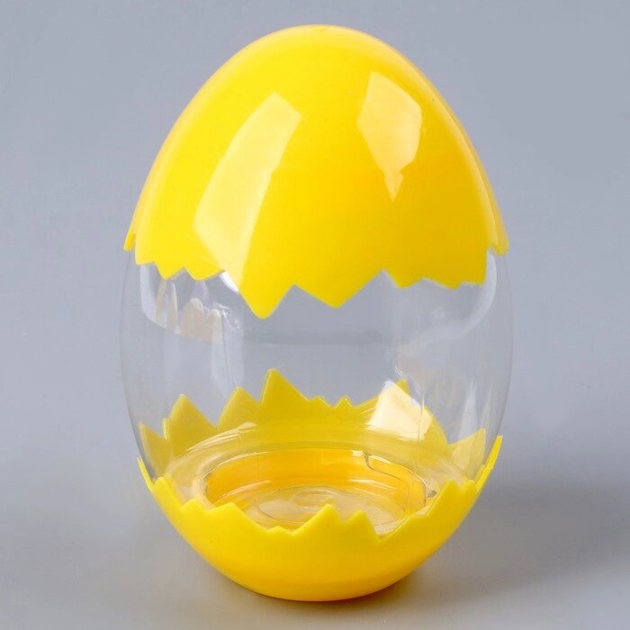 Основа для творчества и декорирования "Яйцо", набор 6 шт, размер 1 шт 9*6*6 см от компании Интернет-гипермаркет «MOLL» - фото 1