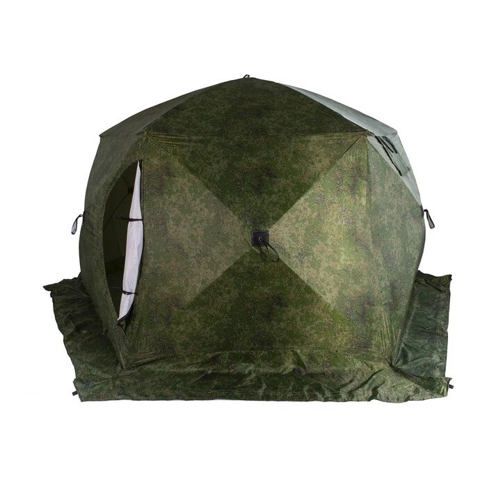 Палатка зимняя "СТЭК" "Чум 2Т" трехслойная, цвет камуфляж от компании Интернет-гипермаркет «MOLL» - фото 1