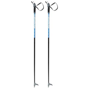 Палки лыжные стеклопластиковые TREK Classic (115 см), цвета микс