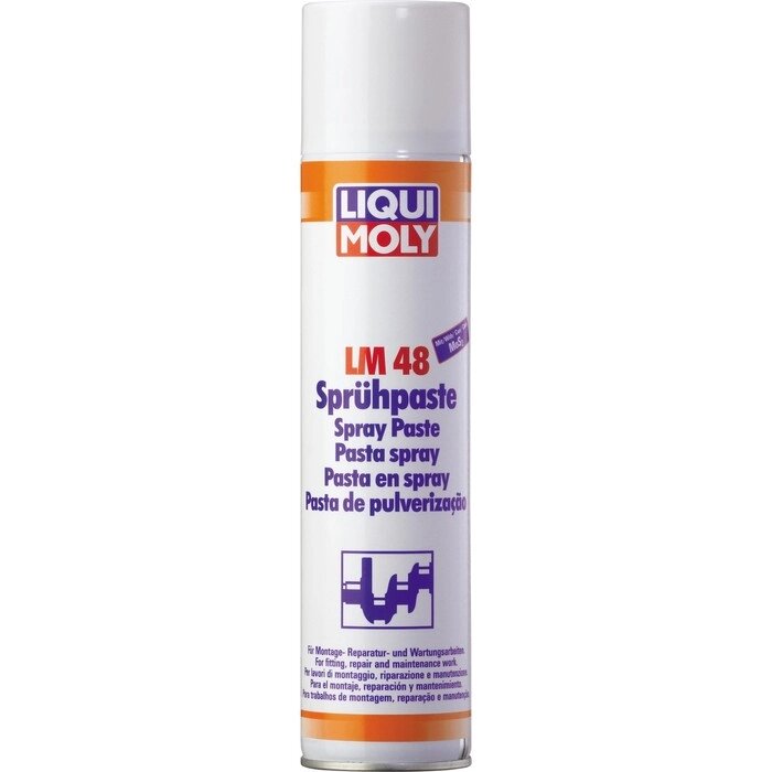 Паста монтажная LiquiMoly LM 48 Spruhpaste , 0,3 л (3045) от компании Интернет-гипермаркет «MOLL» - фото 1