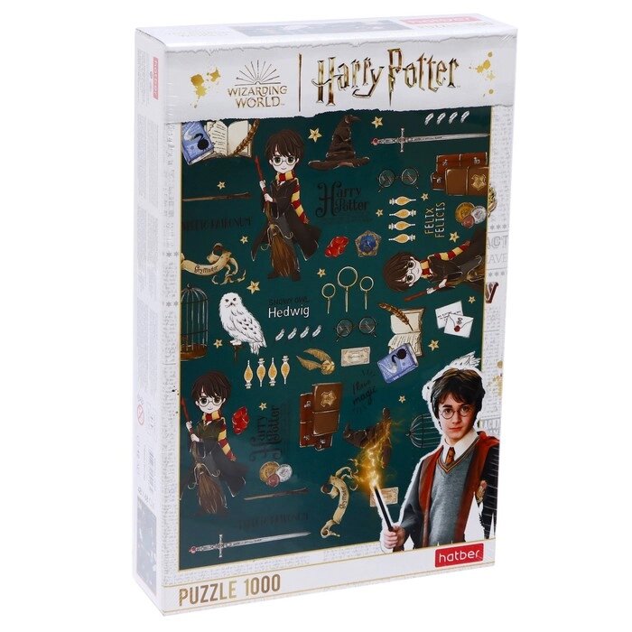 Пазл "Гарри Поттер", 1000 элементов от компании Интернет-гипермаркет «MOLL» - фото 1