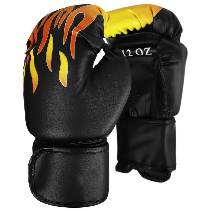 Перчатки боксерские, 12 унций, цвета МИКС от компании Интернет-гипермаркет «MOLL» - фото 1