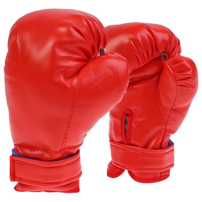Перчатки боксерские, детские, цвет красный от компании Интернет-гипермаркет «MOLL» - фото 1