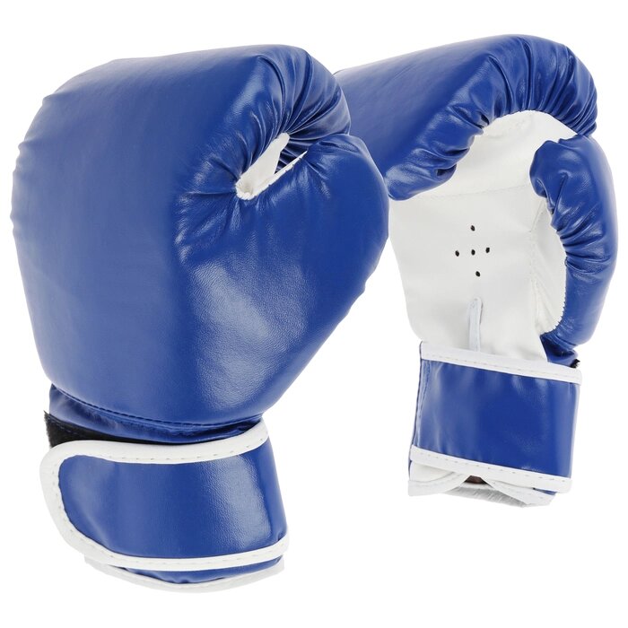 Перчатки боксёрские детские, цвет синий от компании Интернет-гипермаркет «MOLL» - фото 1