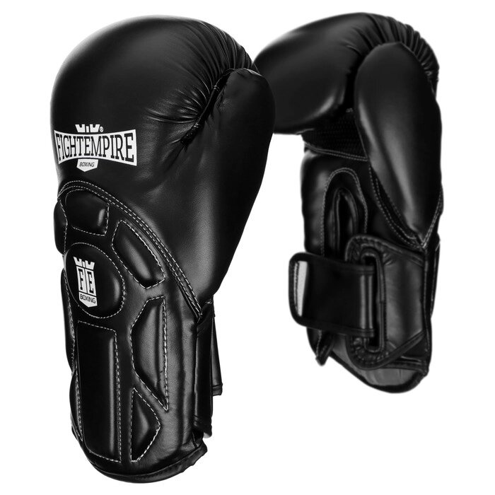 Перчатки боксерские  FIGHT EMPIRE, PREMIUM, 10 унций от компании Интернет-гипермаркет «MOLL» - фото 1
