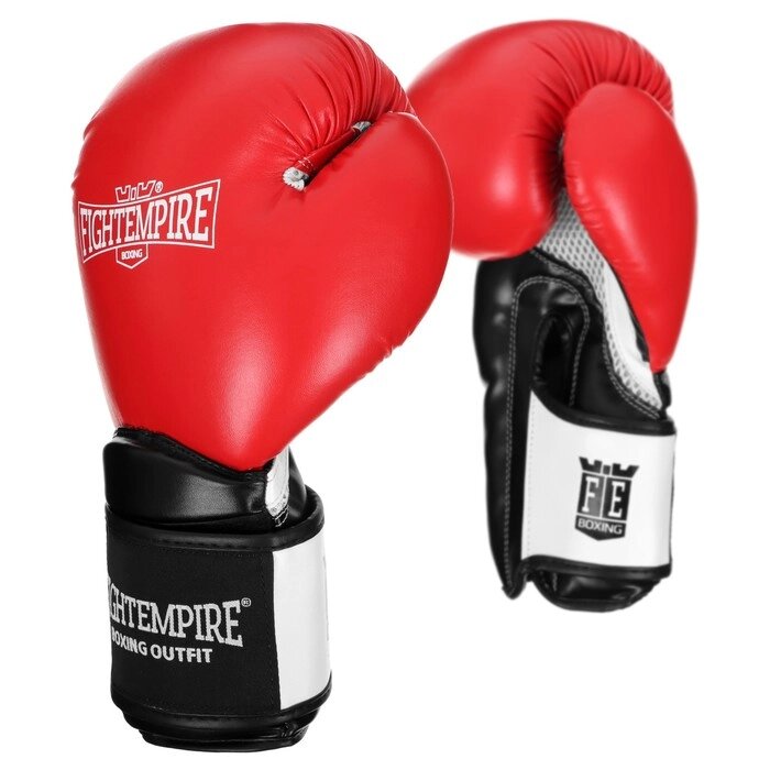 Перчатки боксерские  FIGHT EMPIRE, PRO KING, 10 унций от компании Интернет-гипермаркет «MOLL» - фото 1