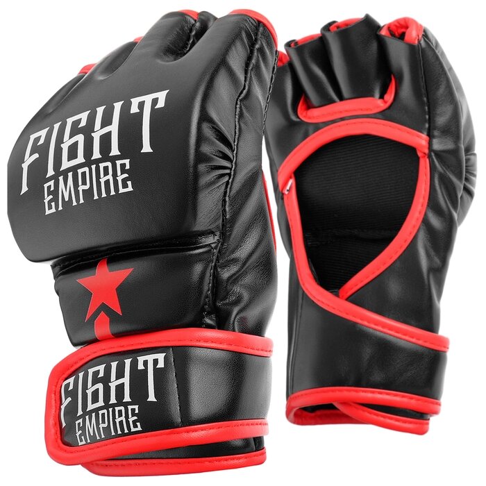 Перчатки для ММА тренировочные FIGHT EMPIRE, размер L от компании Интернет-гипермаркет «MOLL» - фото 1