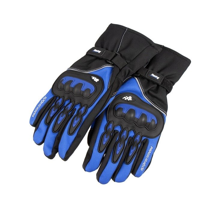 Перчатки мотоциклетные, зимние, размер XL, синий от компании Интернет-гипермаркет «MOLL» - фото 1
