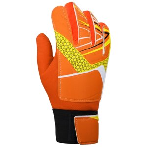Перчатки вратарские, размер 6, цвет оранжевый