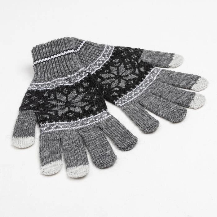 Перчатки женские Р01 цвет серый, р-р 18 от компании Интернет-гипермаркет «MOLL» - фото 1