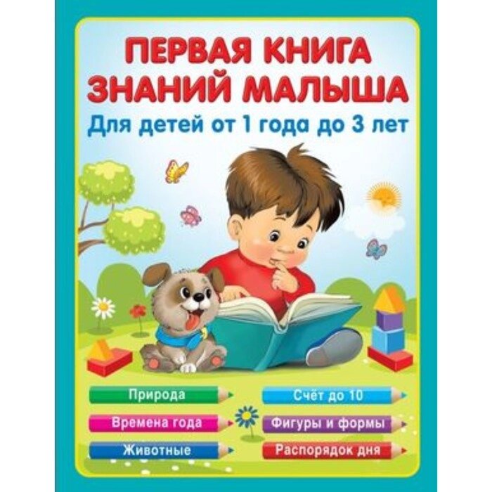 Первая книга знаний малыша для детей от 1 года до 3 лет. Виноградова Н. А. от компании Интернет-гипермаркет «MOLL» - фото 1