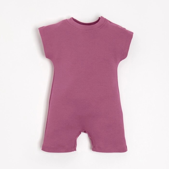 Песочник-футболка детский MINAKU, цвет малиновый, рост 62-68 см от компании Интернет-гипермаркет «MOLL» - фото 1
