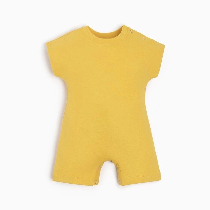 Песочник-футболка детский MINAKU, цвет жёлтый, рост 80-86 см от компании Интернет-гипермаркет «MOLL» - фото 1