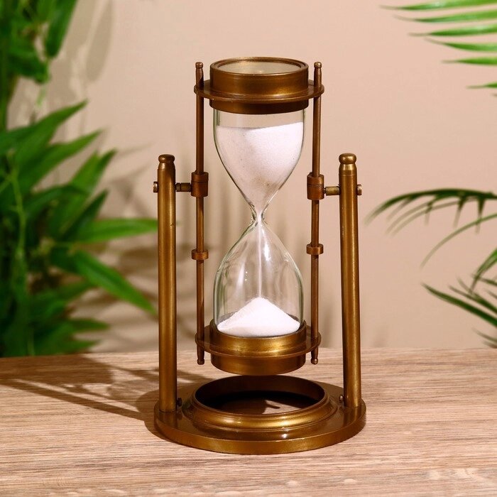 Песочные часы вращающиеся 19,5 см (3 мин) от компании Интернет-гипермаркет «MOLL» - фото 1