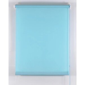 Рулонная штора "Комфортиссимо", 60х160 см, цвет голубой