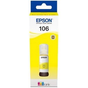 Картридж струйный Epson 106Y C13T00R440 желтый для Epson L7160/7180 (70мл)