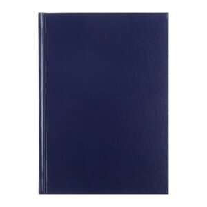 Ежедневник недатированный А5+, 136 листов Ideal new, бумвинил, блок 70 г/м2, синий