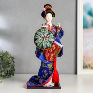 Кукла коллекционная "Гейша с веткой сакуры"