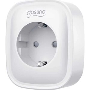 Умная розетка Gosund Smart Plug SP1, Wi-Fi, 16А, расписание, таймер, огнеупорная