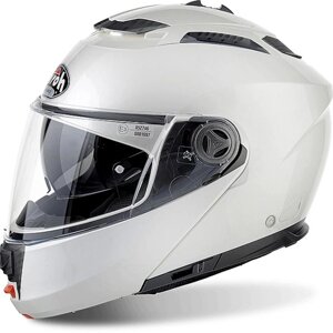 Шлем модуляр Airoh Phantom S, глянец, цвет белый, размер S