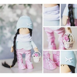 Интерьерная кукла "Линда", набор для шитья, 18 22.5 4.5 см