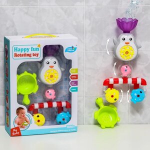 Набор игрушек для игры в ванне "Пингвинчик МАХ - мельница"