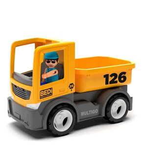 Игрушка "Строительный грузовик", с водителем