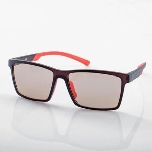 Водительские очки SPG "Солнце" luxury, AS109 черно-красные