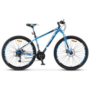 Велосипед 29" Stels Navigator-910 MD, V010, цвет синий/черный, размер 18,5"