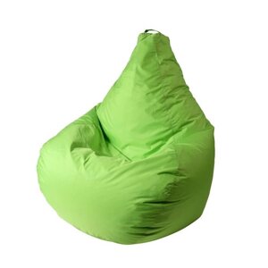 Кресло - мешок "Капля S", диметр 85 см, высота 130 см, цвет зелёный