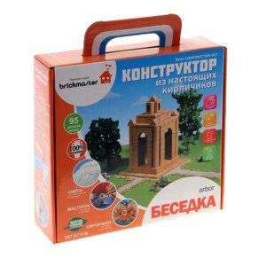 Конструктор керамический для детского творчества "Беседка", 95 деталей