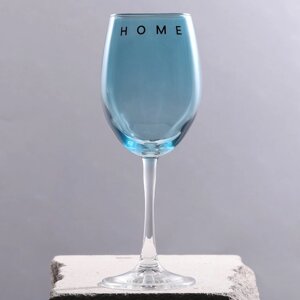Бокал для вина "Home", 360 мл синий