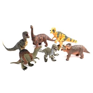 Набор динозавров "Юрский период", 6 фигурок