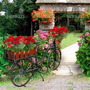 Велосипед для цветов