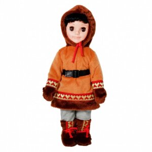 Кукла "Мальчик в костюме народов Севера", 30 см