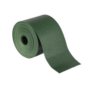Лента бордюрная, 0.1 10 м, толщина 1.2 мм, пластиковая, зелёная, Greengo